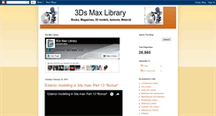 Desktop Screenshot of 3dsmax-library.blogspot.com