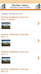 Mobile Screenshot of 3dsmax-library.blogspot.com