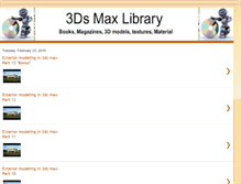 Tablet Screenshot of 3dsmax-library.blogspot.com