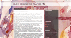 Desktop Screenshot of colegioplangg.blogspot.com