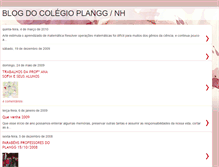 Tablet Screenshot of colegioplangg.blogspot.com