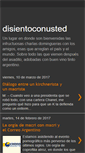Mobile Screenshot of disientoconusted.blogspot.com
