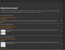 Tablet Screenshot of disientoconusted.blogspot.com