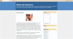 Desktop Screenshot of diariodelatardecer.blogspot.com