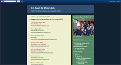 Desktop Screenshot of iejuandedioscock.blogspot.com