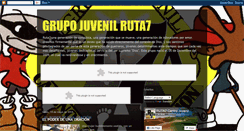 Desktop Screenshot of grupojuvenilruta7.blogspot.com
