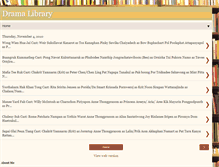 Tablet Screenshot of dramalibrary.blogspot.com