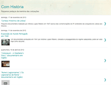 Tablet Screenshot of comhistoria.blogspot.com