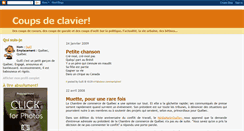 Desktop Screenshot of coupsdeclavier.blogspot.com