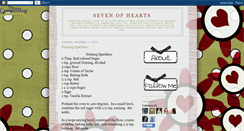 Desktop Screenshot of 7-of-hearts.blogspot.com