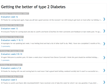 Tablet Screenshot of getting-the-better-of-diabetes.blogspot.com