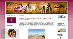 Desktop Screenshot of ciudaddebadajoz.blogspot.com