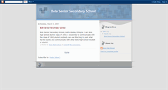 Desktop Screenshot of boleschool.blogspot.com