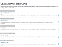 Tablet Screenshot of covenantpines.blogspot.com