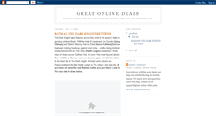 Desktop Screenshot of great-deals-online.blogspot.com