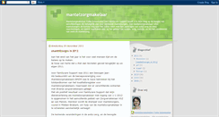 Desktop Screenshot of mantelzorgmakelaar.blogspot.com