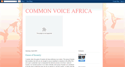 Desktop Screenshot of commonvoiceafrica11.blogspot.com