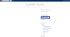 Desktop Screenshot of elbordeafilado.blogspot.com