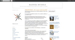 Desktop Screenshot of madera-mueble.blogspot.com