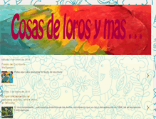 Tablet Screenshot of cosasdeloros.blogspot.com