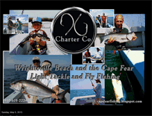 Tablet Screenshot of capefearfishing.blogspot.com