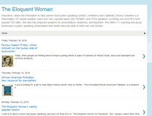 Tablet Screenshot of eloquentwoman.blogspot.com