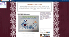 Desktop Screenshot of freebiegallery.blogspot.com