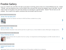 Tablet Screenshot of freebiegallery.blogspot.com
