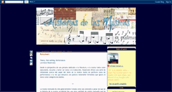 Desktop Screenshot of historiasdelasmusicas.blogspot.com