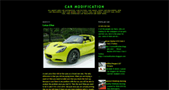 Desktop Screenshot of carmodificationbodykit.blogspot.com