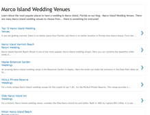 Tablet Screenshot of marcoislandweddingvenues.blogspot.com