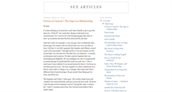 Desktop Screenshot of gogo-sexarticles.blogspot.com