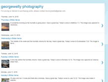 Tablet Screenshot of georgewelty.blogspot.com