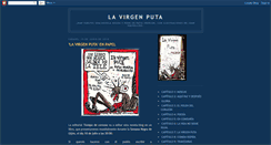 Desktop Screenshot of lavirgenputa.blogspot.com