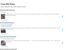 Tablet Screenshot of casadelkaos.blogspot.com