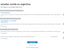 Tablet Screenshot of estudiarsonidoenargentina.blogspot.com