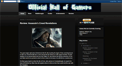 Desktop Screenshot of hallofgamers.blogspot.com