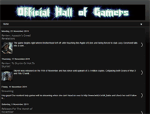 Tablet Screenshot of hallofgamers.blogspot.com