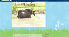 Desktop Screenshot of hoof-whisperer.blogspot.com