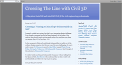 Desktop Screenshot of crossing-the-line-with-c3d.blogspot.com