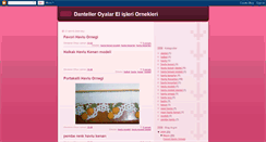 Desktop Screenshot of ornekdantel.blogspot.com