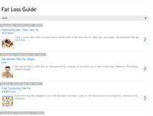Tablet Screenshot of fatloss-advisor.blogspot.com