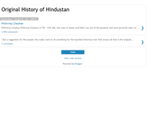 Tablet Screenshot of hindustanhistory.blogspot.com