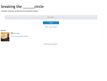 Tablet Screenshot of breakingthecircle.blogspot.com