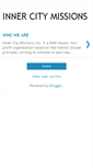Mobile Screenshot of innercitymissions.blogspot.com