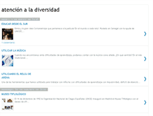 Tablet Screenshot of inclusionydiversidad.blogspot.com