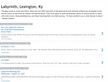 Tablet Screenshot of labyrinthlexingtonky.blogspot.com