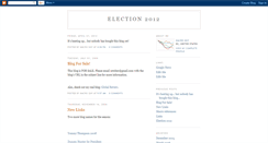 Desktop Screenshot of election12.blogspot.com