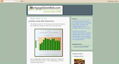 Desktop Screenshot of mortgagedataweb.blogspot.com