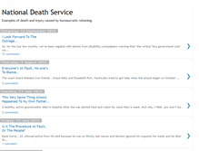 Tablet Screenshot of nationaldeathservice.blogspot.com